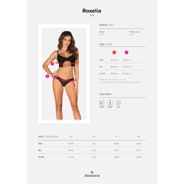 Roxelia ensemble 2 piéces - Noir M/L