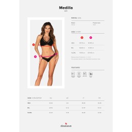 Medilla ensemble 2 piéces - Noir XL/XXL Medilla ensemble 2 piéces - Noir XL/XXL