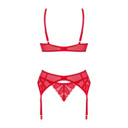 Ingridia ensemble 3 piéces - Rouge XL/XXL Ingridia ensemble 3 piéces - Rouge XL/XXL