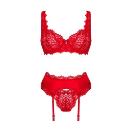 Amor Cherris ensemble 3 piéces - Rouge L/XL Amor Cherris ensemble 3 piéces - Rouge L/XL