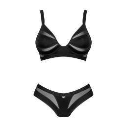 Chic Amoria ensemble 2 piéces - Noir M/L
