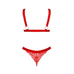 Elianes ensemble 2 piéces - Rouge M/L Elianes ensemble 2 piéces - Rouge M/L