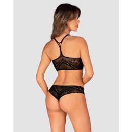 K103 Top et culotte - Noir S/M/L K103 Top et culotte - Noir S/M/L