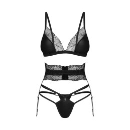 Lobellis ensemble 3 piéces - Noir XL/XXL Lobellis ensemble 3 piéces - Noir XL/XXL