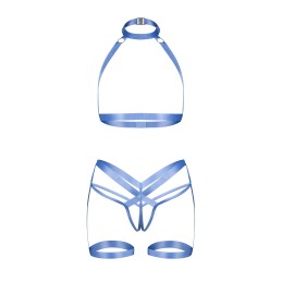 Shaderi ensemble harnais 2 piéces XL/XXL - Obsessive Freedom - Lingerie Femme