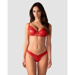 Aliosa ensemble 2 piéces - Rouge XXL/XXXL - Obsessive - Lingerie Femme
