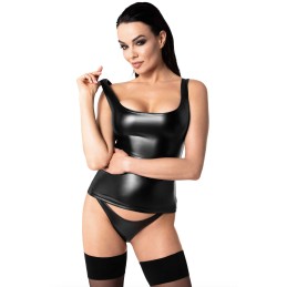 Top Elixir L - Noir Handmade - Lingerie Femme