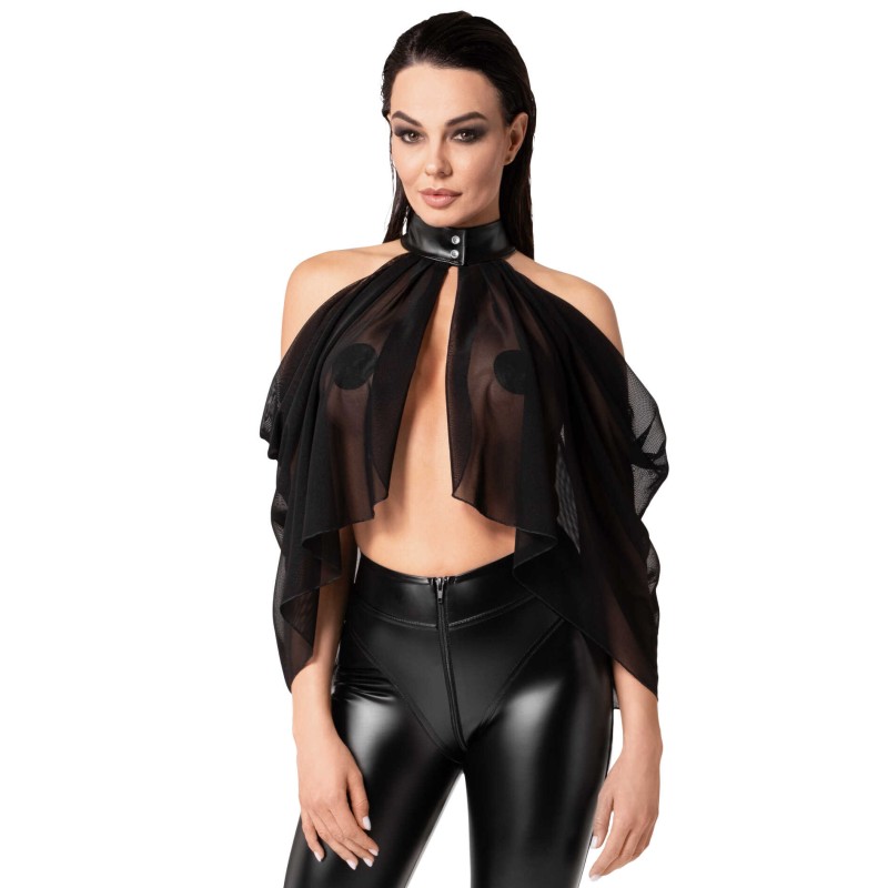 Bolero Opium L - Noir Handmade - Lingerie Femme Bolero Opium L - Noir Handmade - Lingerie Femme