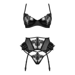 Rafaella ensemble wetlook - noir S/M Rafaella ensemble wetlook - noir S/M