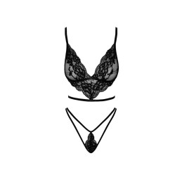 French Kiss 240 ensemble lingerie - noir S/M French Kiss 240 ensemble lingerie - noir S/M