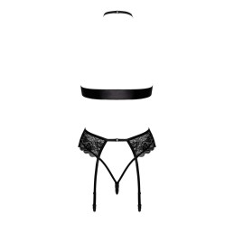 Bondage 244 ensemble lingerie 4 piéces - noir L/XL Bondage 244 ensemble lingerie 4 piéces - noir L/XL