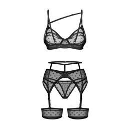 Nuites ensemble 3 piéces - Noir XXL/XXXL Nuites ensemble 3 piéces - Noir XXL/XXXL