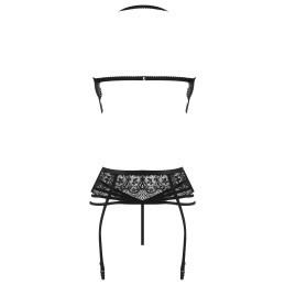 Lace Temptation ensemble - noir L/XL