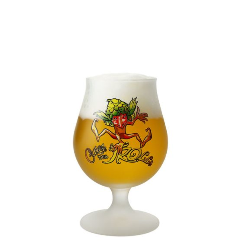 Verre à bière Cuvée des Trolls 25 cl idéal pour savourer vos bières artisanales Verre à bière Cuvée des Trolls 25 cl idéal pour savourer vos bières artisanales