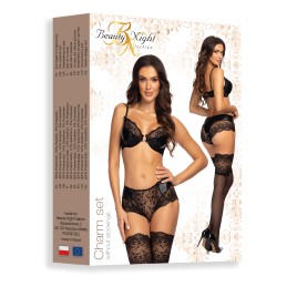 Charm ensemble - noir S/M Charm ensemble - noir S/M