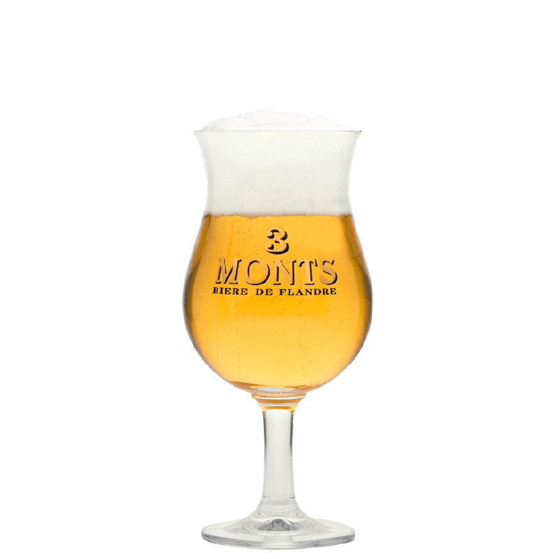 Verre à bière 3 Monts 25 cl Verre à bière 3 Monts 25 cl