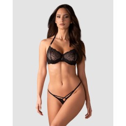 Iliosa ensemble 2 piéces ouvert - Noir L/XL