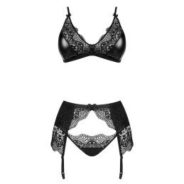 Obsidian desire set - Noir XXL/XXXL Obsidian desire set - Noir XXL/XXXL