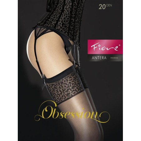 Antera Bas 20 DEN - Noir T2 - Fiore - Lingerie Femme Antera Bas 20 DEN - Noir T2 - Fiore - Lingerie Femme
