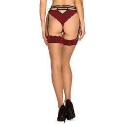 Sugestina Bas - Bordeaux L/XL - Obsessive - Lingerie Femme