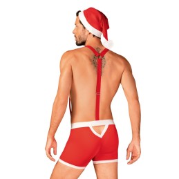 Mr Claus - CosTaille uniqueme - Rouge L/XL - Obsessive - Lingerie Femme