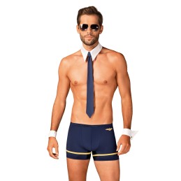 Pilotman cosTaille uniqueme L/XL - Obsessive - Lingerie Femme