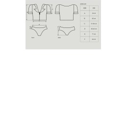Police set CosTaille uniqueme 6 piéces - Noir S/M Police set CosTaille uniqueme 6 piéces - Noir S/M