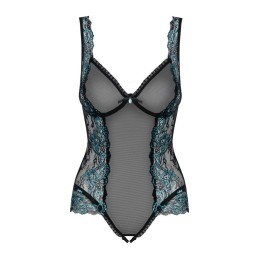 Amanta Body ouvert - Noir et Taille uniquerquoise XXL/XXXL Amanta Body ouvert - Noir et Taille uniquerquoise XXL/XXXL