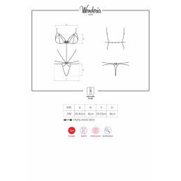 Wonderia Body - Noir S/M Wonderia Body - Noir S/M