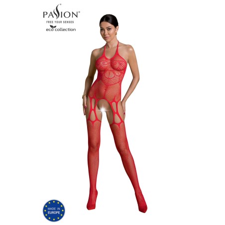 Bodystocking - Rouge Taille unique - Passion Lingerie - Lingerie Femme Bodystocking - Rouge Taille unique - Passion Lingerie - Lingerie Femme