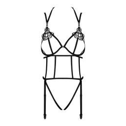 Badossa Body ouvert - Noir S/M Badossa Body ouvert - Noir S/M