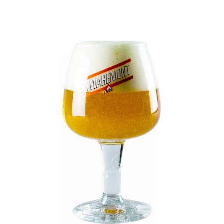 verre à bière kwaremont 33 cl calice gravé cyclisme pavés flamands
