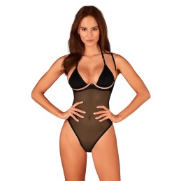 Selinne body- Noir M/L - Obsessive - Lingerie Femme
