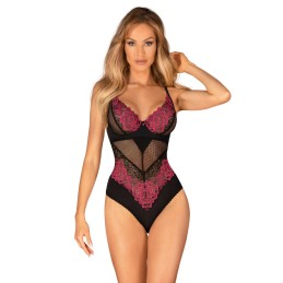 Rosenty body - Noir XL/XXL - Obsessive - Lingerie Femme