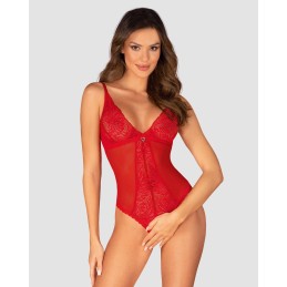 Chilisa body ouvert - Rouge M/L