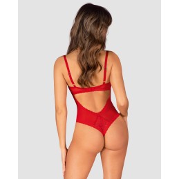 Chilisa body ouvert - Rouge M/L