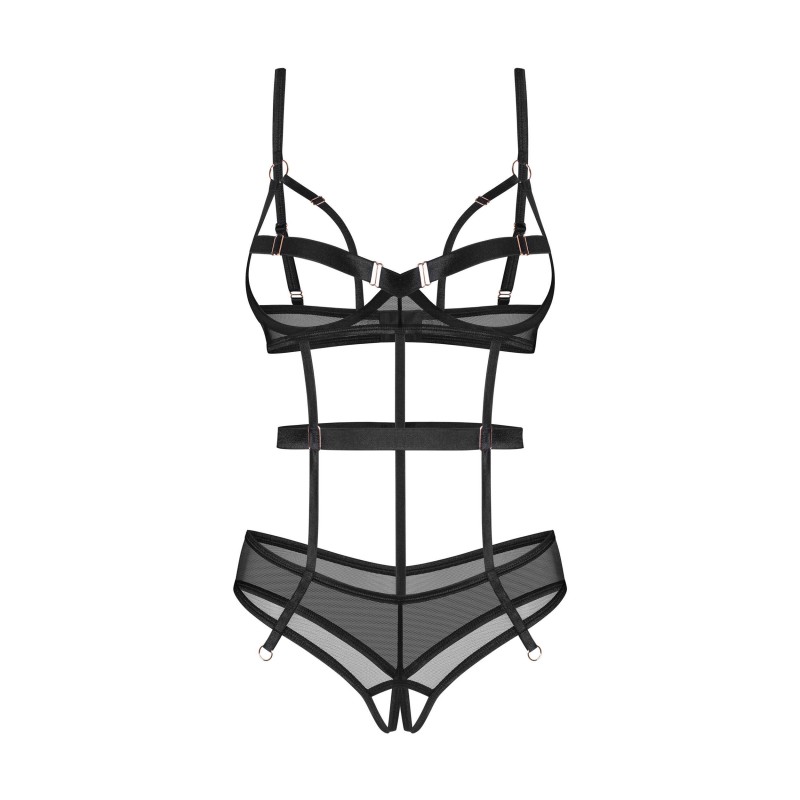 Euridia body ouvert - Noir XS/S - Obsessive Freedom - Lingerie Femme