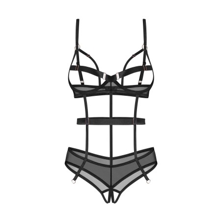 Euridia body ouvert - Noir XS/S - Obsessive Freedom - Lingerie Femme