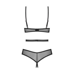 Euridia body ouvert - Noir XL/XXL - Obsessive Freedom - Lingerie Femme