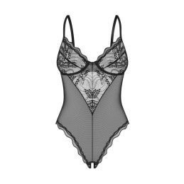 Perisia body ouvert - Noir XS/S - Obsessive Exquisite - Lingerie Femme