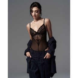 Perisia body ouvert - Noir XS/S Perisia body ouvert - Noir XS/S