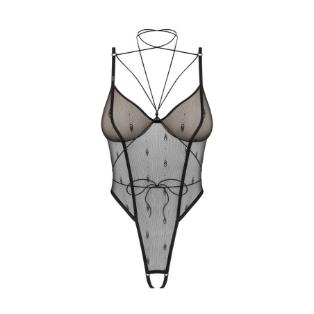 Anniverse special body ouvert et harnais - Noirs XL/XXL - Obsessive Freedom - Lingerie Femme Anniverse special body ouvert et harnais - Noirs XL/XXL - Obsessive Freedom - Lingerie Femme