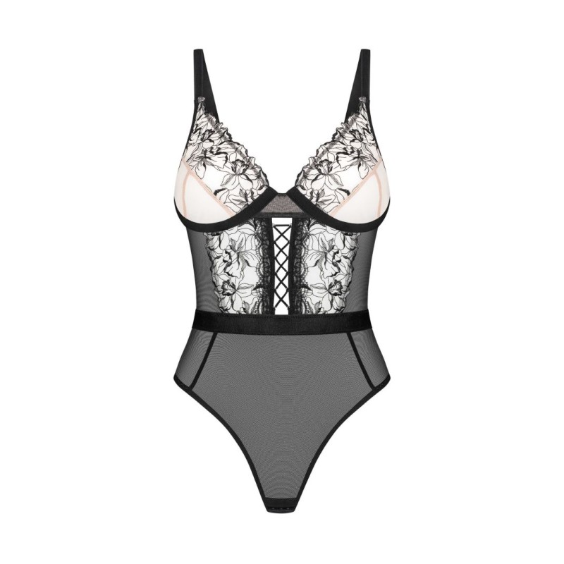 Vila blanes body - Noir XL/XXL - Obsessive Exquisite - Lingerie Femme Vila blanes body - Noir XL/XXL - Obsessive Exquisite - Lingerie Femme