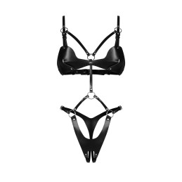 Dame controle body ouvert - Noir S/M/L Dame controle body ouvert - Noir S/M/L