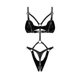 Dame controle body ouvert - Noir S/M/L Dame controle body ouvert - Noir S/M/L