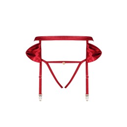 Rubinesa Porte-jarretelles - Rouge L/XL