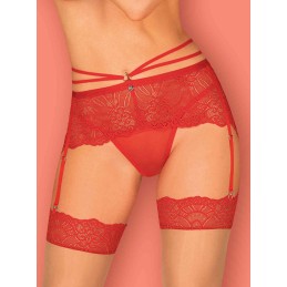 Loventy Porte-jarretelles - Rouge L/XL Loventy Porte-jarretelles - Rouge L/XL
