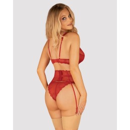 Lonesia porte jarretelles rouge S/M Lonesia porte jarretelles rouge S/M