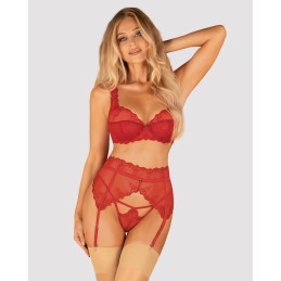 Lonesia porte jarretelles rouge L/XL Lonesia porte jarretelles rouge L/XL