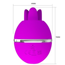 PRETTY LOVE - VIBRATEUR ROND EN SILICONE GEMINI BALL VIOLET PRETTY LOVE - VIBRATEUR ROND EN SILICONE GEMINI BALL VIOLET
